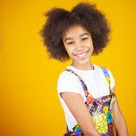 Kinder Patchwork Dungarees