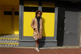 Festival Coat in Gold African Print - Continent Clothing