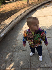 Handmade Childrens Patchwork Bomber Jacket - Continent Clothing