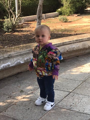 Handmade Childrens Patchwork Bomber Jacket - Continent Clothing 