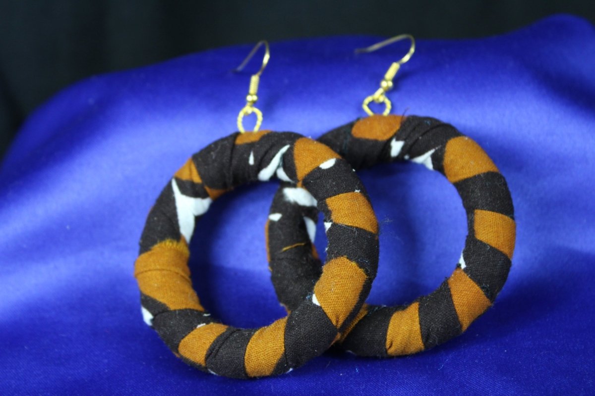 Mud Cloth African Earrings - Continent Clothing