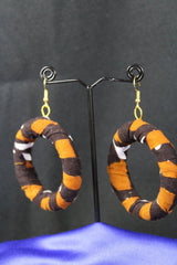 Mud Cloth African Earrings - Continent Clothing