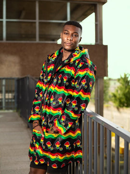 African print sweatshirt clearance