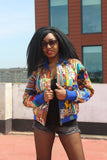 Patchwork Jacket in Ankara - Festival Jacket - Continent Clothing