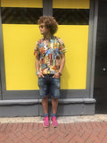 Patchwork Shirt - African Print Shirt - Continent Clothing