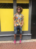 Patchwork Shirt - African Print Shirt - Continent Clothing