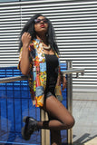 Patchwork Shirt Womens - Continent Clothing