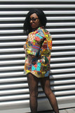 Patchwork Shirt Womens - Continent Clothing