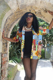 Patchwork Shirt Womens - Continent Clothing