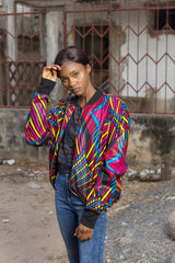 Summer Festival Jacket In Wow - Continent Clothing 