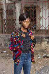 Summer Festival Jacket In Wow - Continent Clothing 