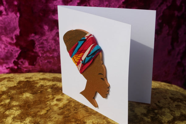 African Card Card Made with Recycled Wood and Eco Friendly Paper– The ...