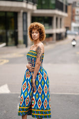 African Dress in Amazing Kente - Continent Clothing 