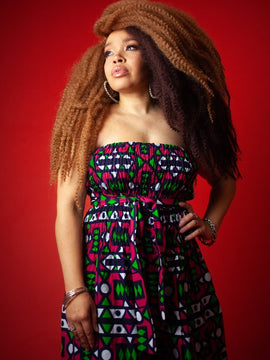 African Dress in Amazing Samakaka