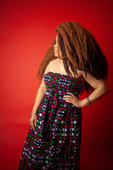 African Dress in Amazing Samakaka - Continent Clothing 