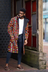 African Parka In Electric Red - The Continent Clothing