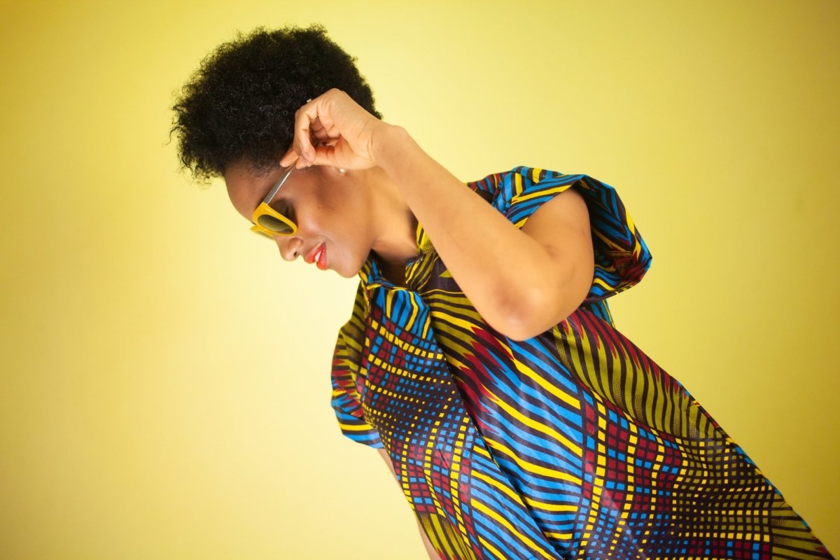 African Print Dress In Wow Print - The Continent Clothing