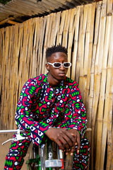 African Suit In Electric Pink Samakaka - The Continent Clothing