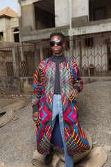 African Summer Coat in Wow - The Continent Clothing