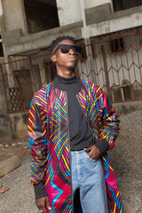 African Summer Coat in Wow - The Continent Clothing