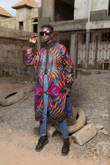 African Summer Coat in Wow - The Continent Clothing
