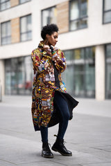 African Summer Parka In Patchwork - The Continent Clothing