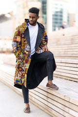 African Summer Parka In Patchwork - The Continent Clothing