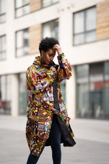African Summer Parka In Patchwork - The Continent Clothing