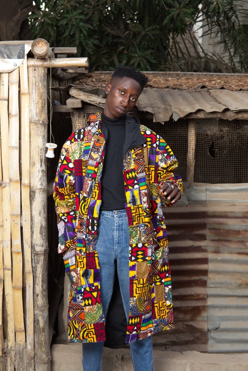 African Summer Parka In Patchwork - The Continent Clothing