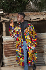 African Summer Parka In Patchwork - The Continent Clothing
