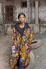 African Summer Parka In Patchwork - The Continent Clothing