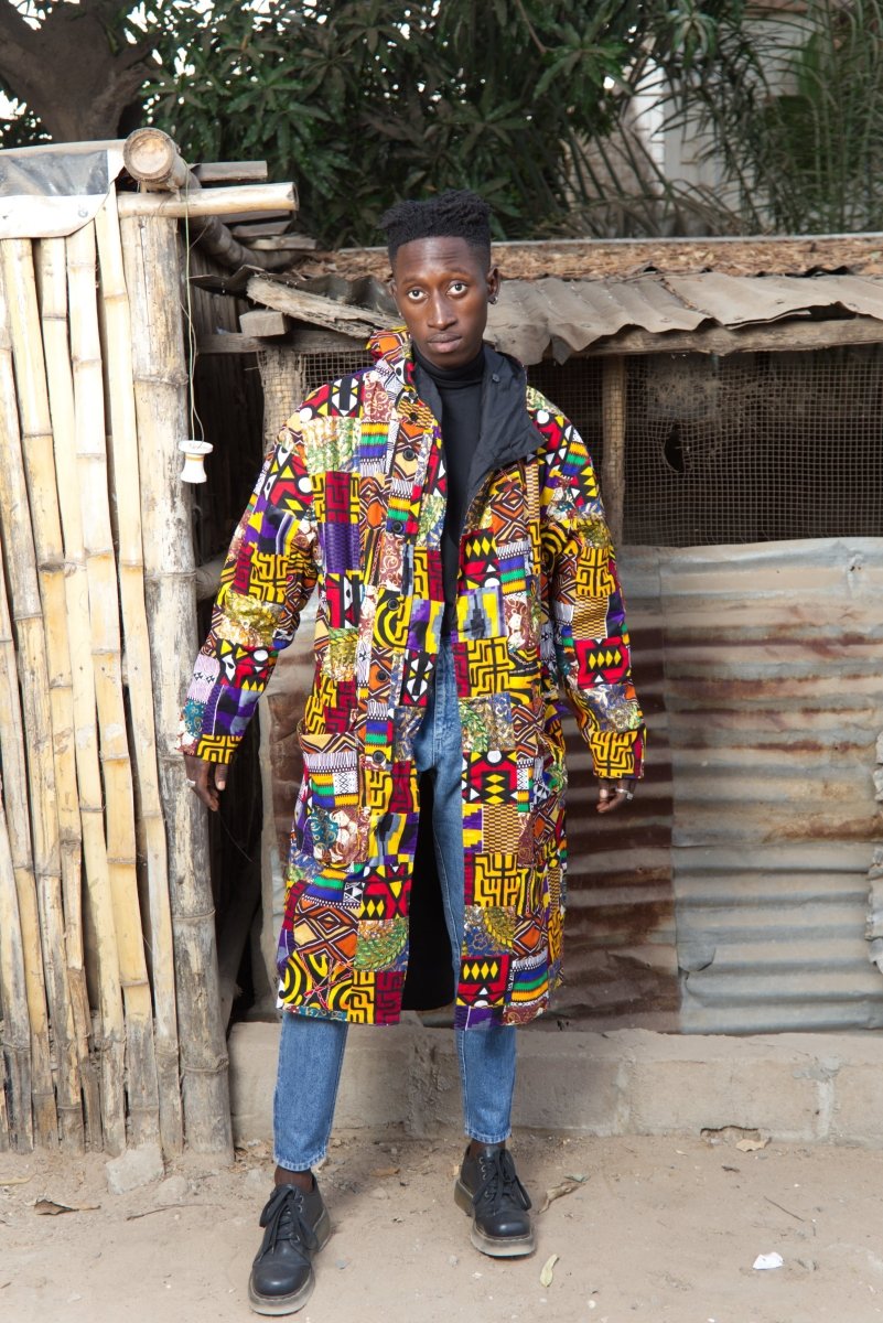African Summer Parka In Patchwork - The Continent Clothing