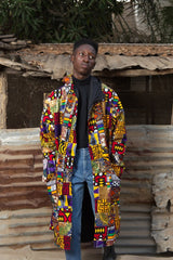 African Summer Parka In Patchwork - The Continent Clothing