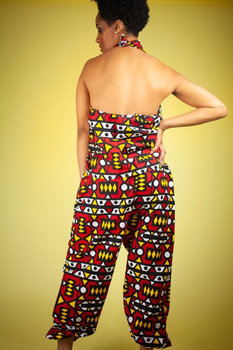 African Trousers In Electric Red - The Continent Clothing