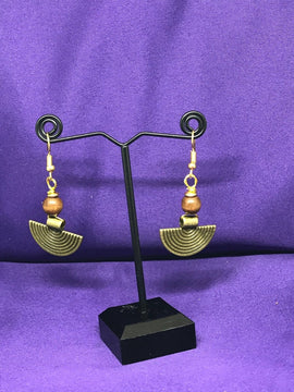 Messing Boho Ohrringe