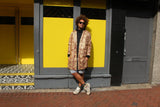 Festival Coat in Gold African Print - Continent Clothing 
