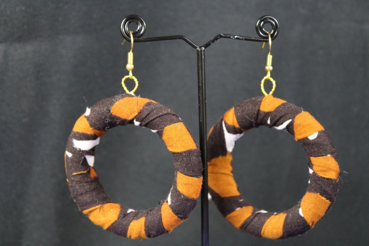 Mud Cloth African Earrings - Continent Clothing 