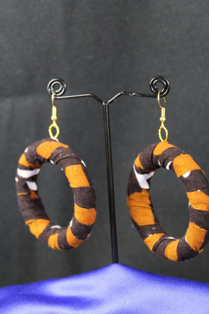 Mud Cloth African Earrings - Continent Clothing 